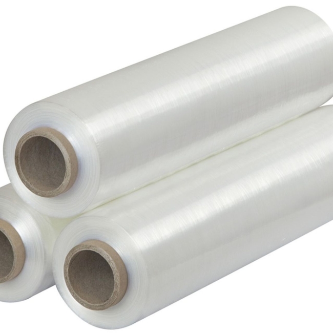 High performance fully biodegradable PE stretch film